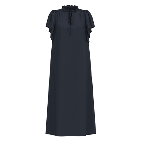 Co'Couture HeraCC SS Frill Dress Ink